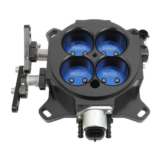 Proflow SuperMax Intake Manifold Kit, Tunnel Ram, For Holden Commodore LS1/LS2, EFI 4150, Fabricated Black, kit