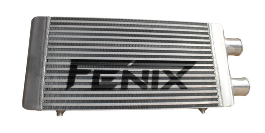 Bar & Plate Intercooler (Core Size 300x550x76mm. 2.5" Outlets Same Side)