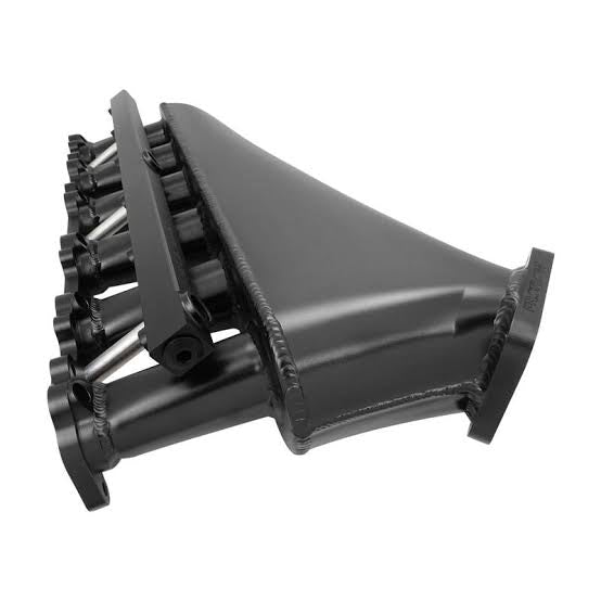 Proflow Intake Manifold Kit V2, For Ford Falcon XR6 BA/BF/FG Barra, Fabricated Aluminium, Polished, 80mm Bore
