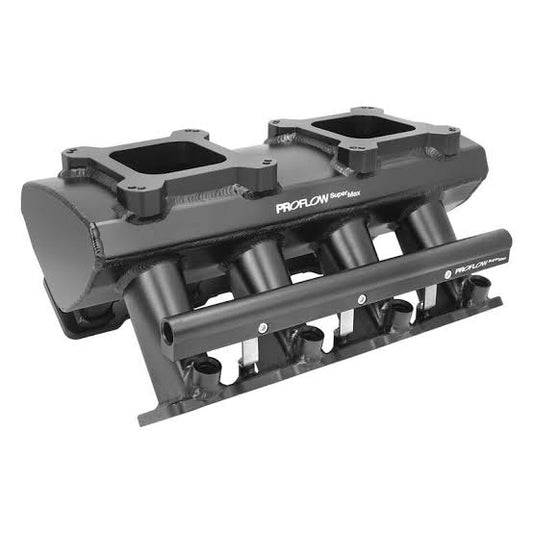 Proflow SuperMax Intake Manifold Kit, Tunnel Ram, For Holden Commodore LS1/LS2, EFI 4150, Fabricated Black, kit