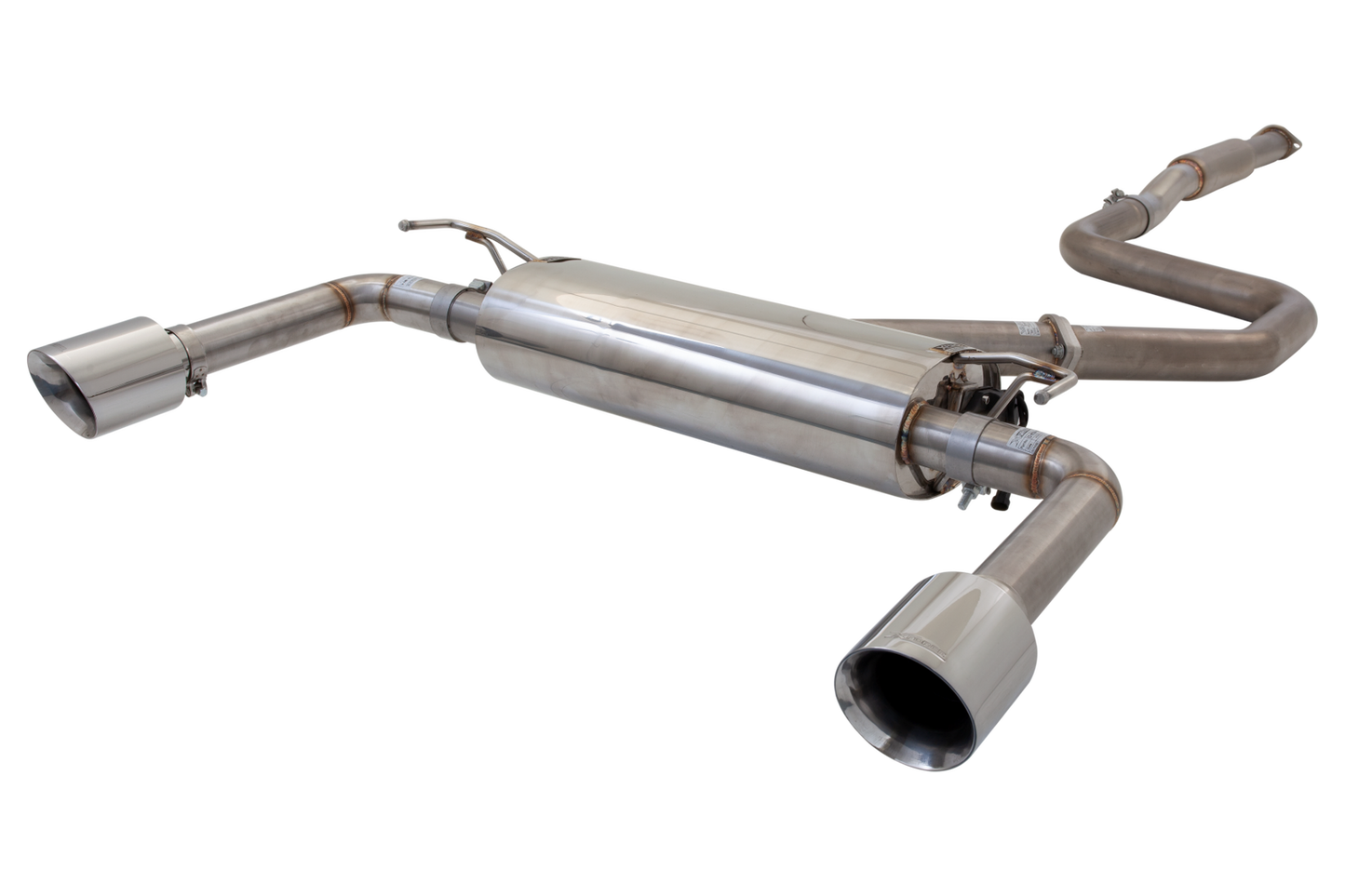 XForce Cat Back System with Varex - Non-Polished Stainless Steel (i30 SR 1.6T/N-Line 17+)