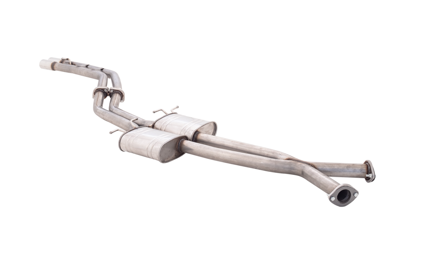 XForce Twin 2.5in Cat-Back Exhaust - Straight Pipe Rear (Commodore SS VU-VZ Ute 01-04)