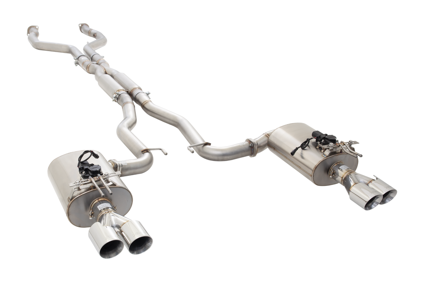 XForce Twin 3in Cat-Back Exhaust w/Varex Mufflers (Commodore SS VE-VF/HSV 06-17)