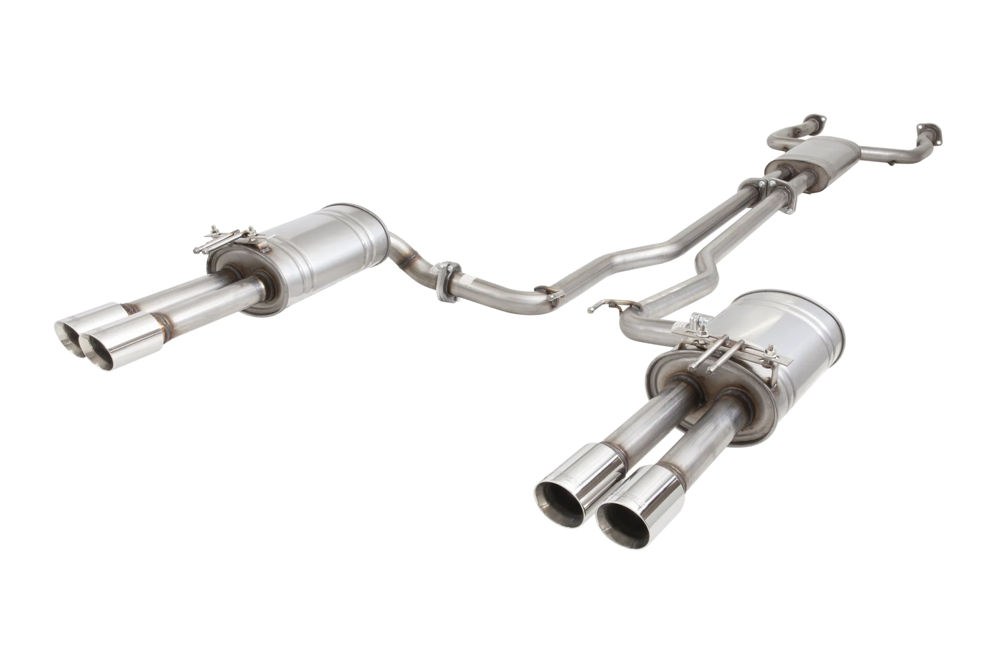 XForce Twin 2.25in Cat-Back Exhaust (VE-VF Ute 08-17)