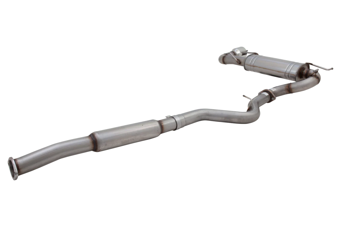XForce 3in Cat-Back Exhaust Single Tip - Non-Polished Stainless (WRX Hatch 07-11)