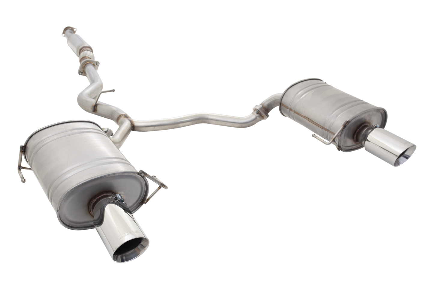 XForce 2.5in Cat-Back Exhaust - Raw 409 Stainless (Liberty Gen 4 04-09)