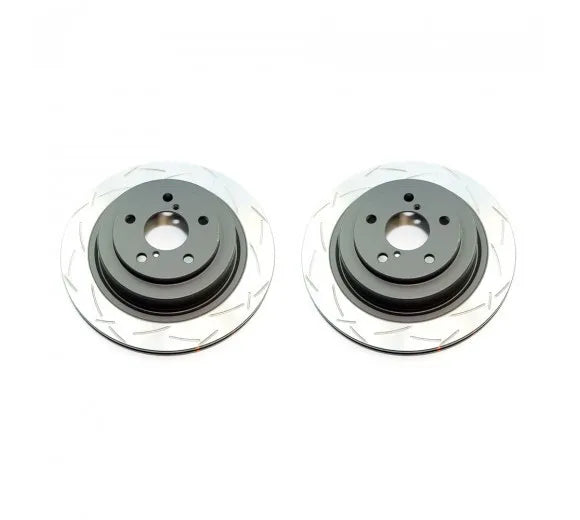 Disc Brakes Australia Clubspec 4000 2x T3 Slotted Front Rotors (STi 02-18/LGT STi 06-09)