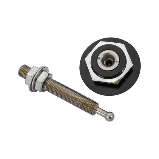 Proflow Quick Release Pro Latch 45mm Fastener, Billet Aluminium, Black, Kit