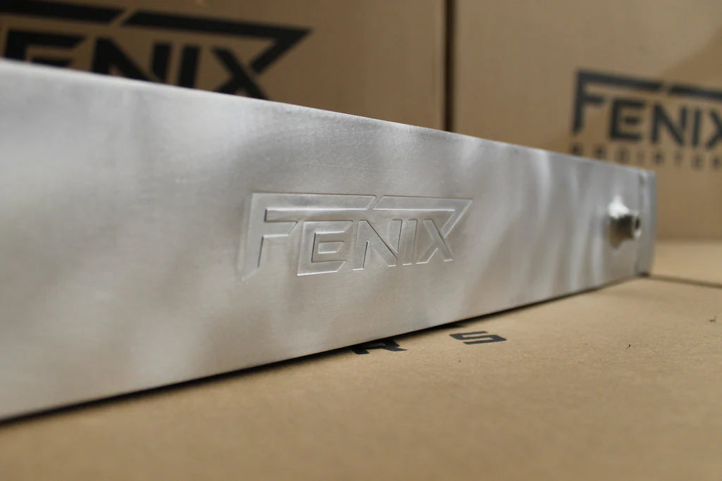 Bar & Plate Intercooler (Core Size 300x550x76mm. 2.5" Outlets Same Side)