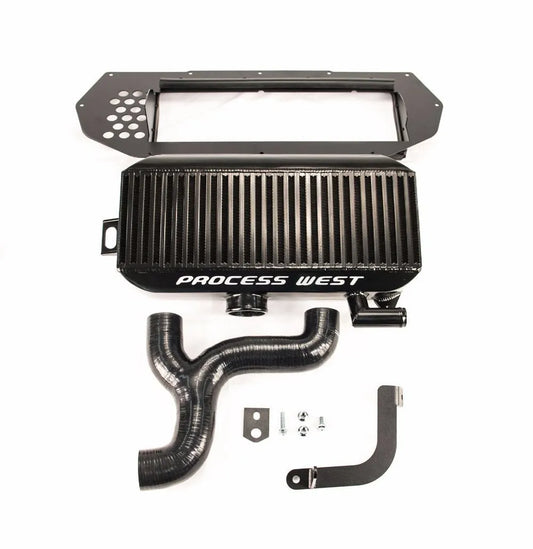 Process West Top Mount Intercooler Kit (WRX/STi 97-98) Black