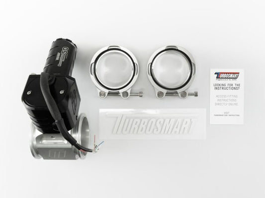 Turbosmart eBG50 Electronic BoostGate50 Charge Air Valve Black