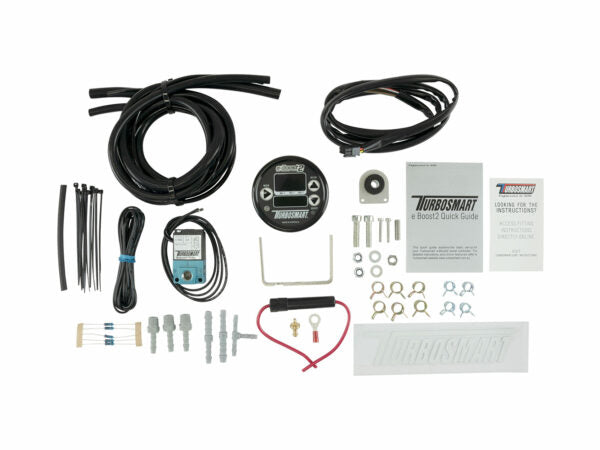 Turbosmart e-Boost2 120psi Electronic 3 Port Boost Controller Gauge 60mm Black Face/Bezel Sleeper