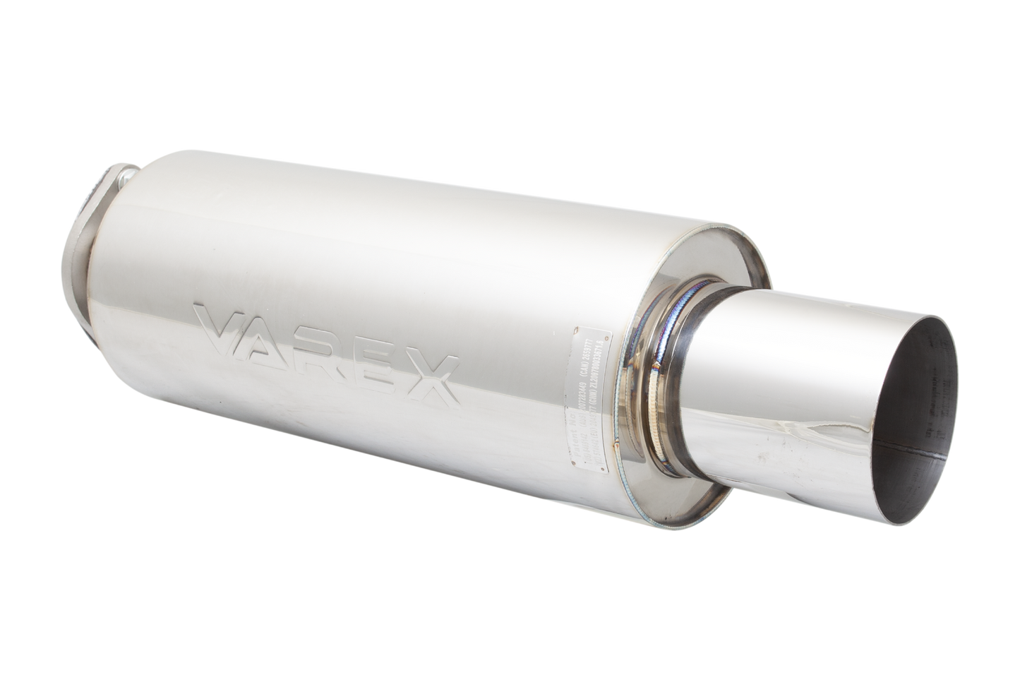 XForce Varex Universal Cannon Muffler - 3in Inlet/4.5in Outlet