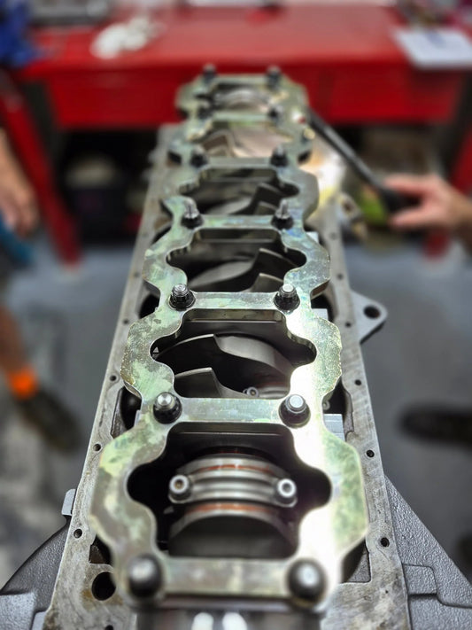 Atomic Billet Main Cap Girdle – Ford Barra 6-Cyl | 10mm or 16mm | DOHC & SOHC