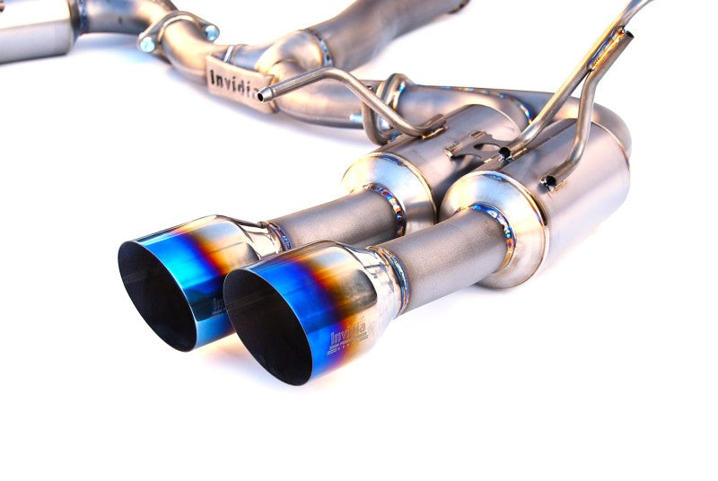 Invidia R400S Turbo Back Exhaust System w/Ti Tips (WRX 15-21 - Auto)