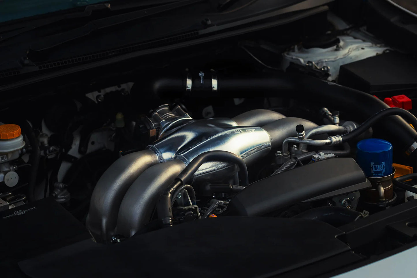 Process West Intake Manifold with Port Injection Fuel Rails (FA DIT WRX 15-21)