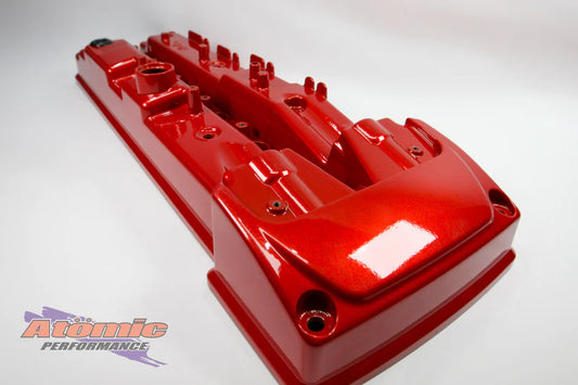 Atomic Powder Coated Rocker Cover – Ford Barra DOHC 6-Cyl – Atomic Performance Products