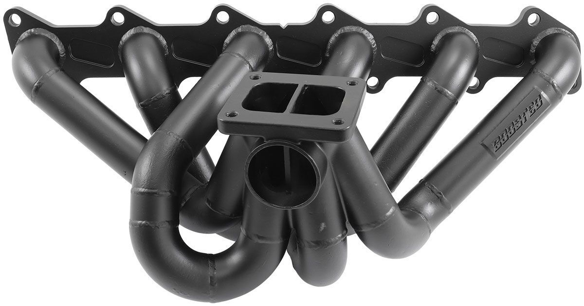 Aeroflow Ford Barra T4 Turbo Manifold Suits High Mount GT35-GT42 Turbo, with 50mm External Wastegate Flange