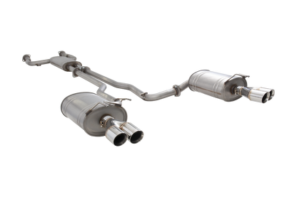 XForce Twin 2.25in Cat-Back Exhaust - Non-Polished Stainless (Commodore VE-VF SV6 06-17)