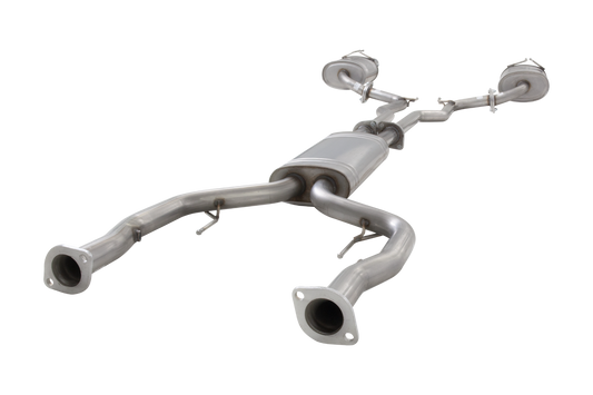 XForce Twin 2.25in Cat-Back Exhaust - Non-Polished Stainless (Commodore VE-VF SV6 06-17)