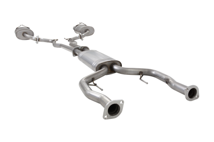 XForce Twin 2.25in Cat-Back Exhaust - Non-Polished Stainless (Commodore VE-VF SV6 06-17)