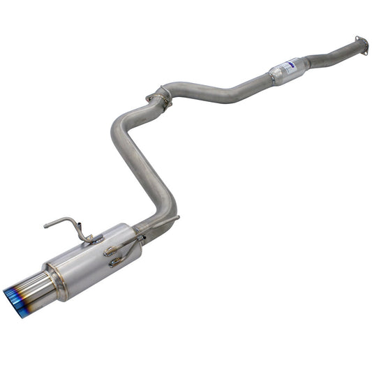 Invidia Titan G5 Titanium N1 Single Exit Cat Back Exhaust Resonated - Subaru BRZ & Toyota 86 12-21, 22+