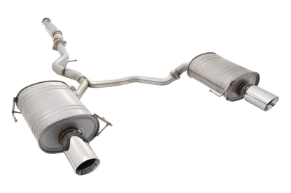 XForce 2.5in Cat-Back Exhaust - Raw 409 Stainless (Liberty Gen 4 04-09)