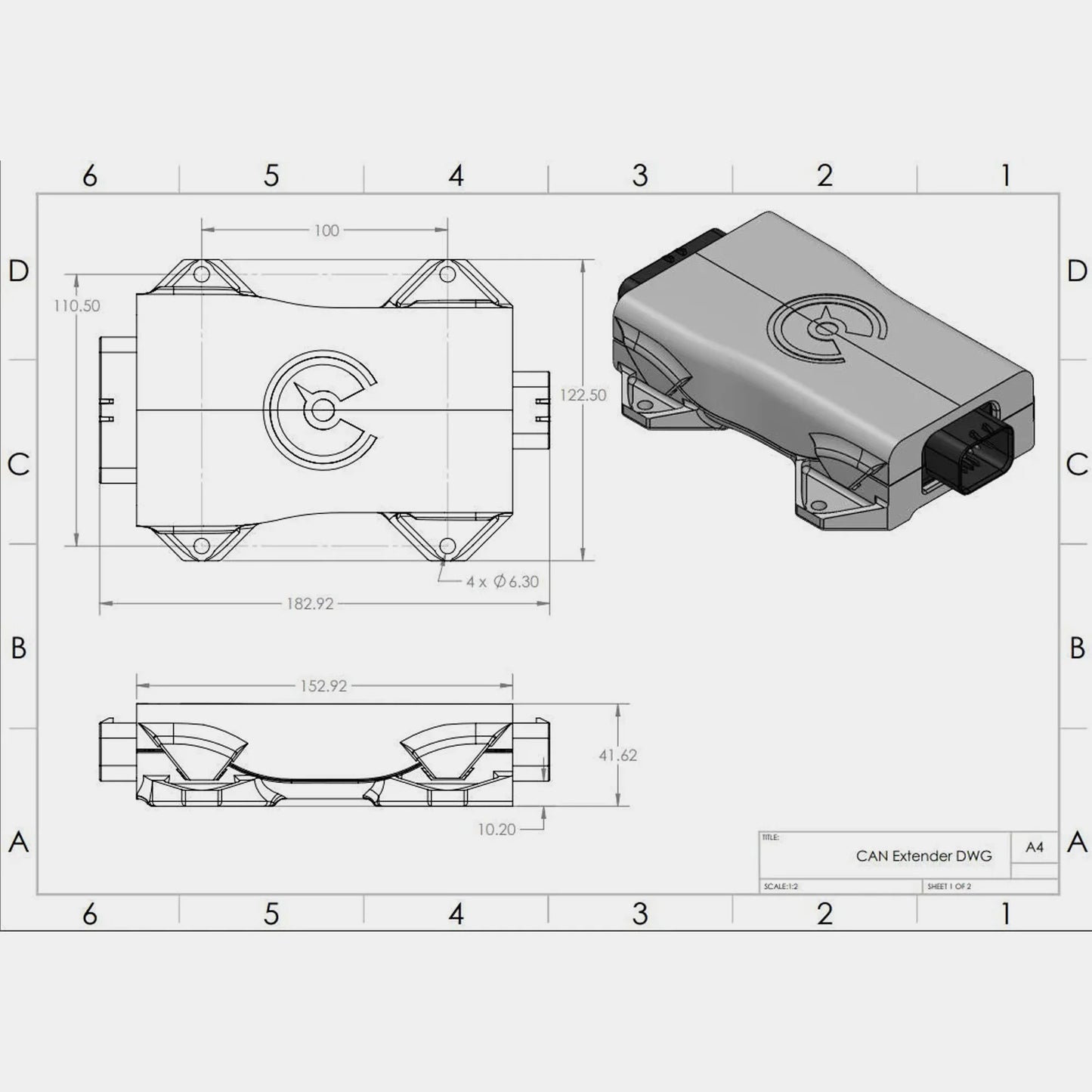 Powertune Digital CAN I/O Extender