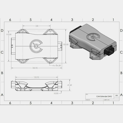 Powertune Digital CAN I/O Extender