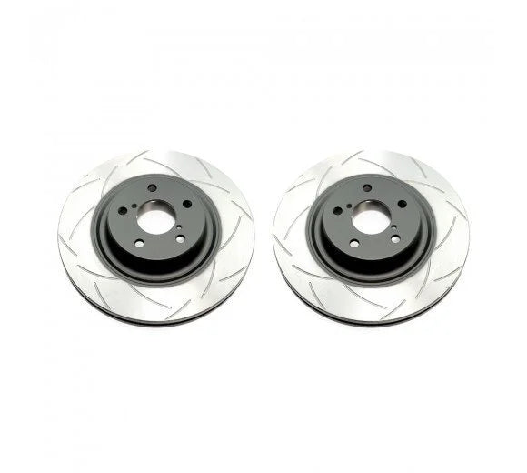 Disc Brakes Australia Clubspec 4000 2x T3 Slotted Front Rotors (inc WRX/STi 99-07/09-14/FXT 03-13/LG
