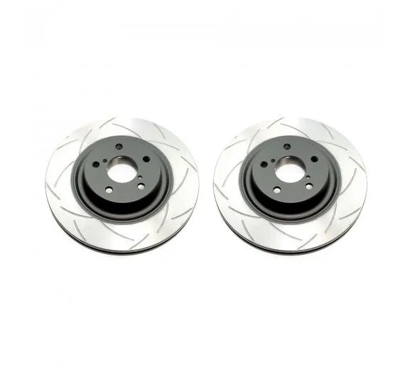 Disc Brakes Australia Street Series 2x T2 Slotted Front Rotors (inc WRX/STi 99-07/09-14/FXT 03-13/LG