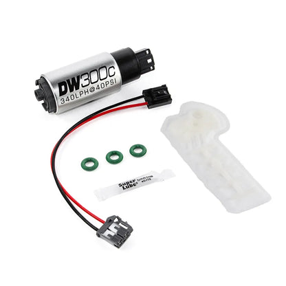 Deatschwerks DW300C 340lph Compact Fuel Pump w/Install Kit (BRZ/86 12-15)