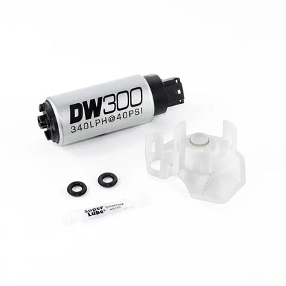 Deatschwerks DW300C 340lph Compact Fuel Pump w/Install Kit (Evo X/Accord 13-17,  Mazdaspeed3 07-13, Mazdaspeed6 06-07, Honda Civic 12-16,)