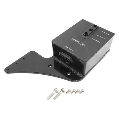Proflow Fuel Surge Tank, Undercar, For Ford Falcon BA/BF/FG XR6 Turbo, XR8, 2.0L, Aluminium, Black Anodised