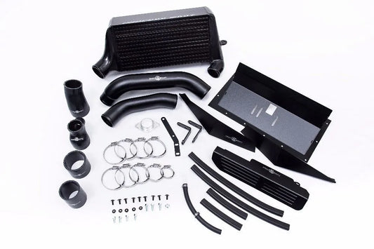 Process West Verti-Cooler Intercooler System (WRX 2015+) Black