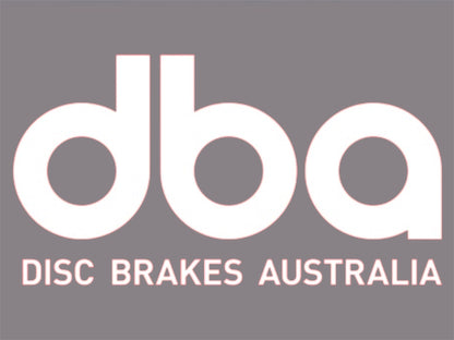 Disc Brakes Australia Street Series 2x T2 Slotted Solid Rear Rotors (inc WRX 08-18/FXT 08-13/86 GT)