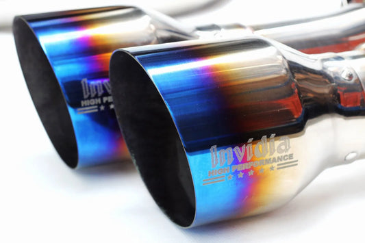 Invidia R400S Turbo Back Exhaust w/Ti Tips - Subaru WRX 11-14/STI 11-21