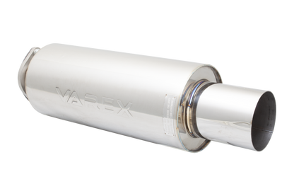 XForce Varex Universal Cannon Muffler - 3in Inlet/4.5in Outlet